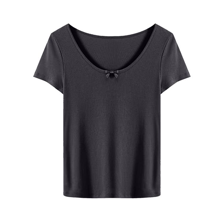 シンプルフィットTシャツ | aimoha  | 詳細画像2 