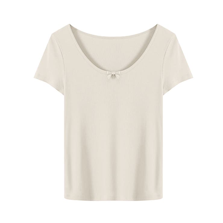 シンプルフィットTシャツ | aimoha  | 詳細画像3 