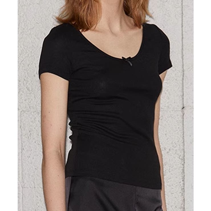 シンプルフィットTシャツ | aimoha  | 詳細画像4 