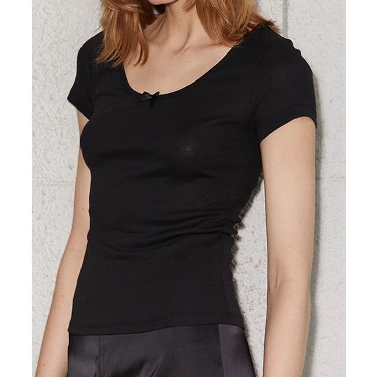 シンプルフィットTシャツ | aimoha  | 詳細画像7 