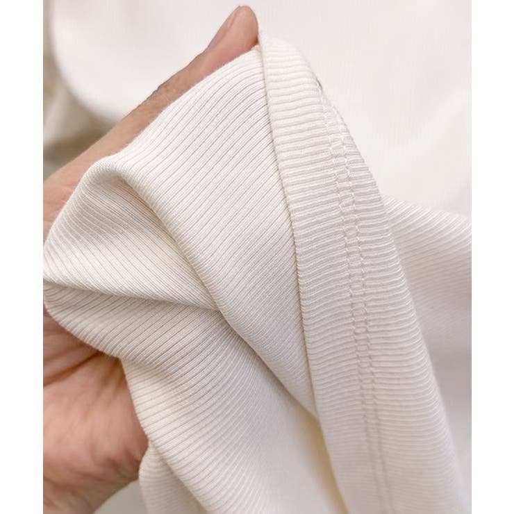 【Banico】クロスデザインVネック半袖トップス | aimoha  | 詳細画像10 