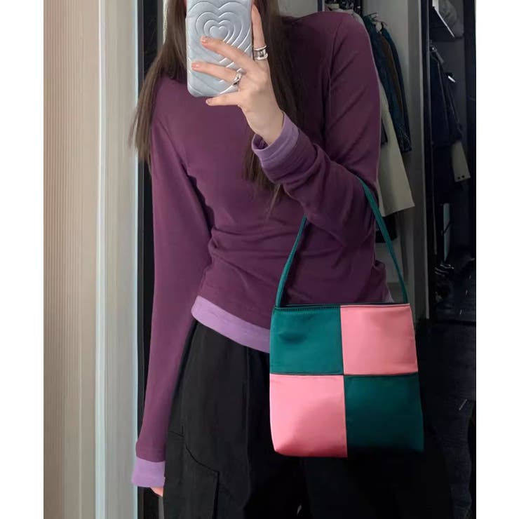 ロングスリーブベーシックTシャツ | aimoha  | 詳細画像10 