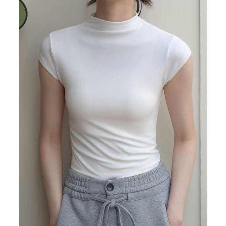 ハイネックフィットTシャツ[品番：XT000013223]｜aimoha