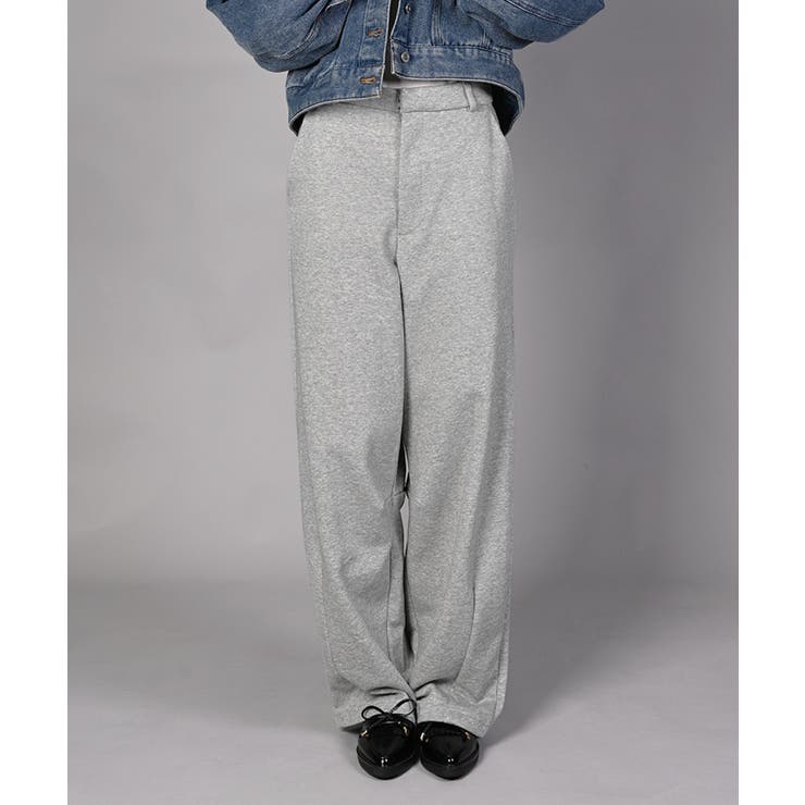 裏毛カーブスウェットパンツ | aimoha  | 詳細画像4 