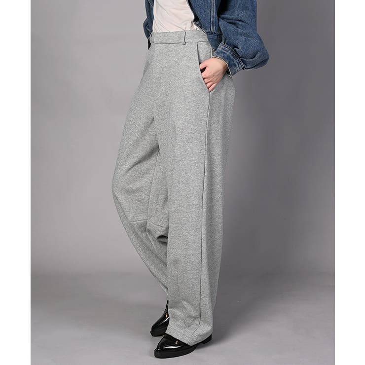 裏毛カーブスウェットパンツ | aimoha  | 詳細画像2 