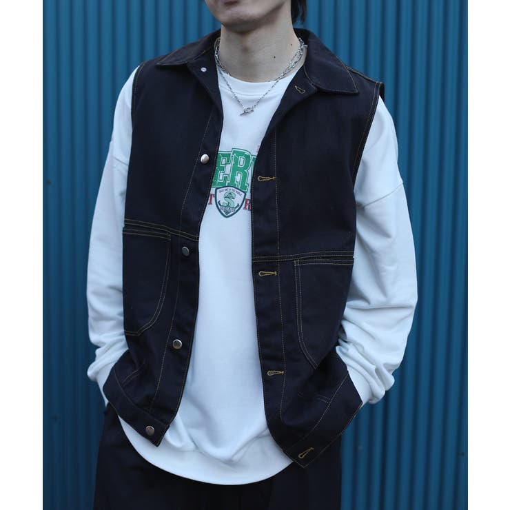 フロント英字プリントスウェット ストリート系 ロンT | HOOK | 詳細画像17 