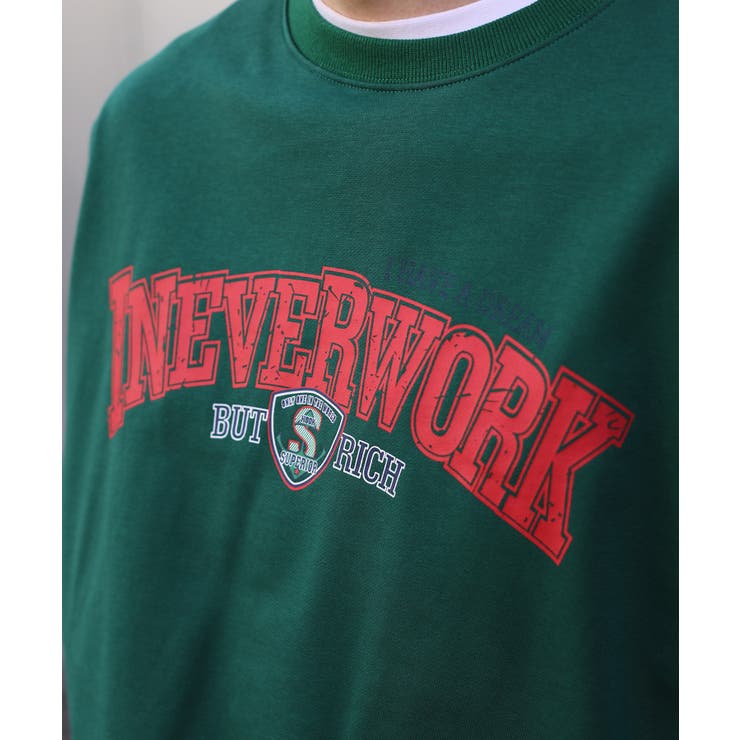 フロント英字プリントスウェット ストリート系 ロンT | HOOK | 詳細画像19 