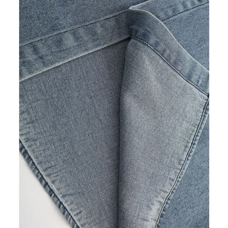 【HOOK】アメカジキャラクター刺繍入りチェック袖切り替えデニムシャツ ストリー… | HOOK | 詳細画像8 