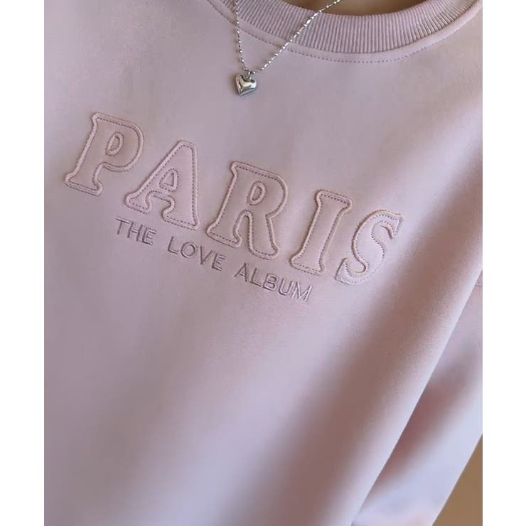 ロゴ刺繍デザインスウェット | aimoha  | 詳細画像10 