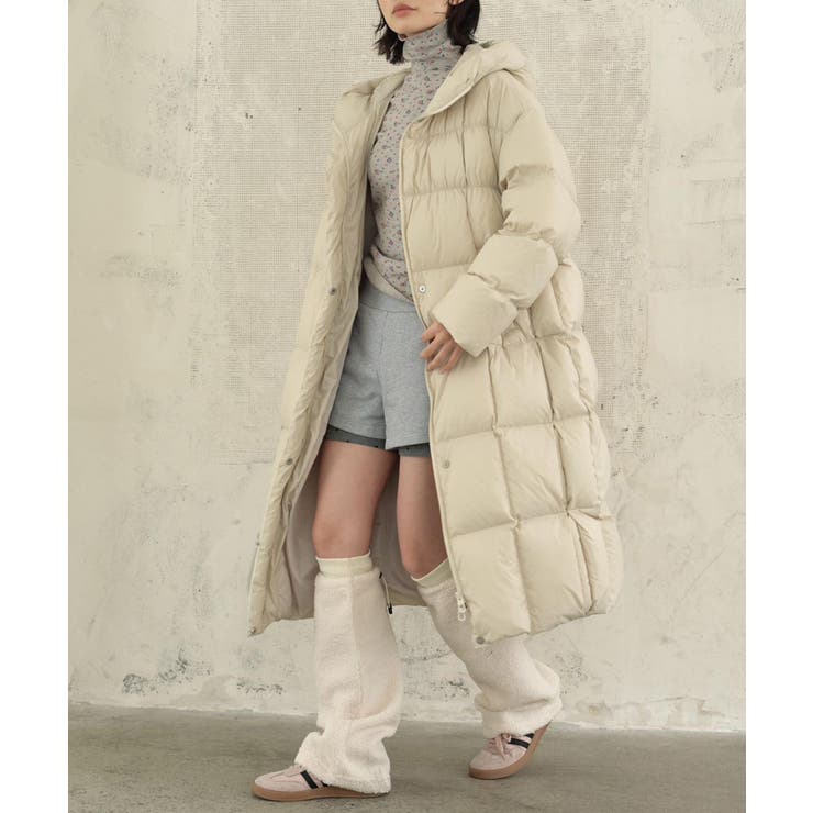 【Banico】 プレミアムロングダウンコート | aimoha  | 詳細画像5 