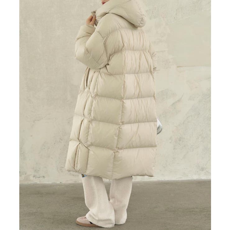 【Banico】 プレミアムロングダウンコート | aimoha  | 詳細画像4 