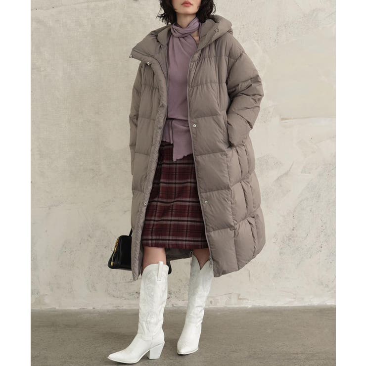 【Banico】 プレミアムロングダウンコート | aimoha  | 詳細画像16 