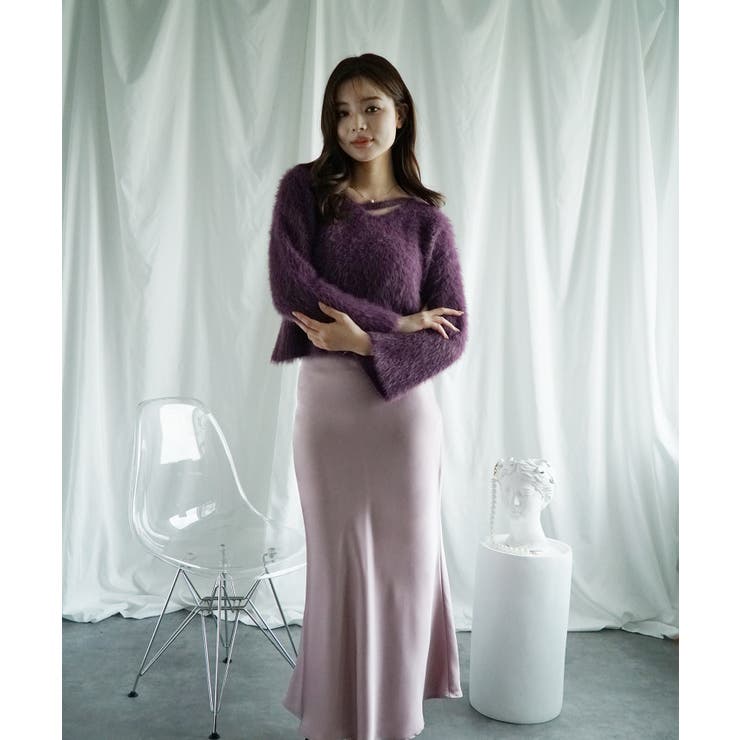 【Jasmine】シャギーニットプルオーバー Jasmine Grandiflo… | aimoha  | 詳細画像33 