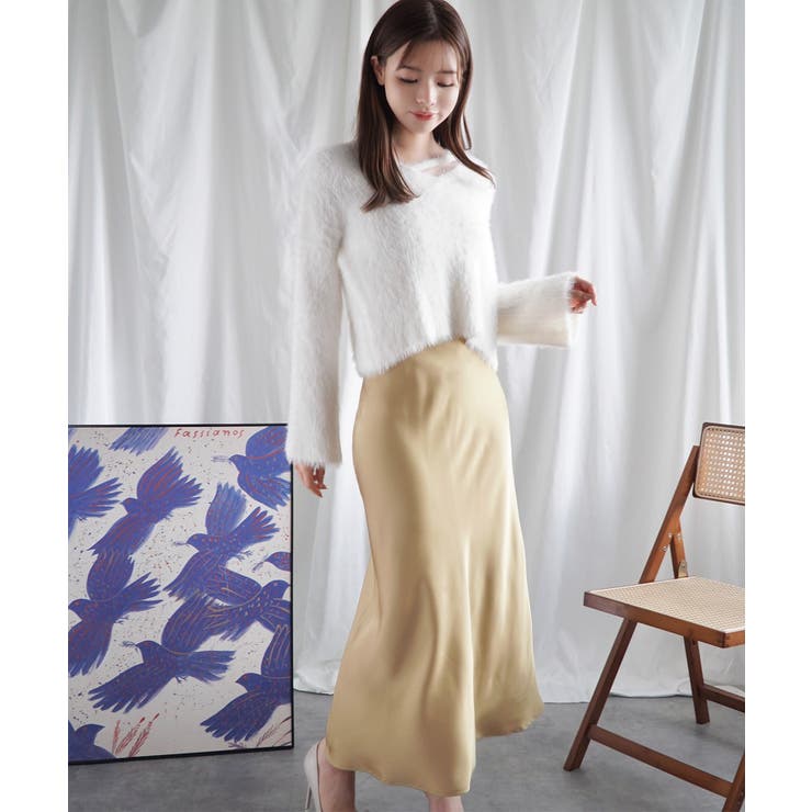 【Jasmine】シャギーニットプルオーバー Jasmine Grandiflo… | aimoha  | 詳細画像49 