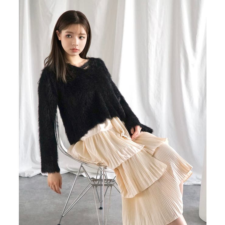 【Jasmine】シャギーニットプルオーバー Jasmine Grandiflo… | aimoha  | 詳細画像52 