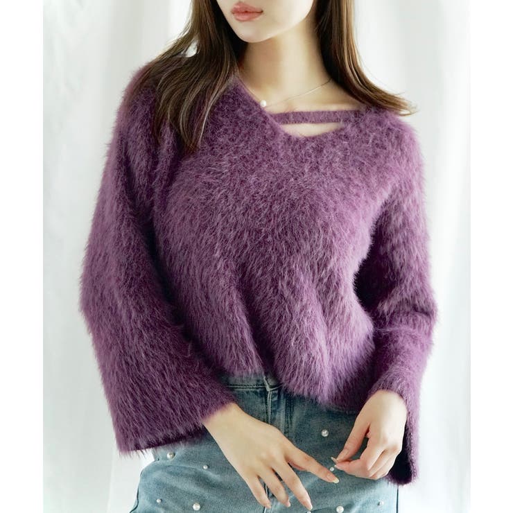 【Jasmine】シャギーニットプルオーバー Jasmine Grandiflo… | aimoha  | 詳細画像69 