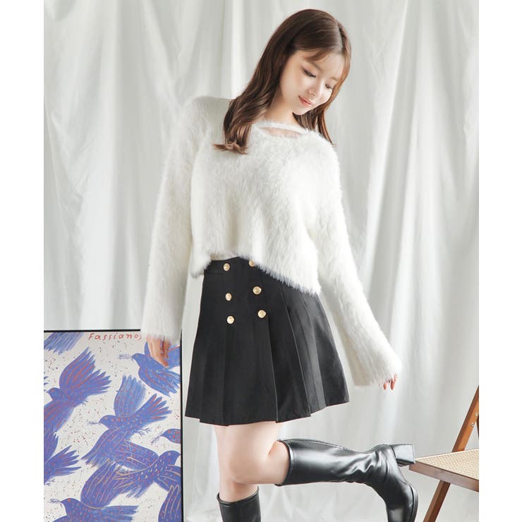 【Jasmine】シャギーニットプルオーバー Jasmine Grandiflo… | aimoha  | 詳細画像73 