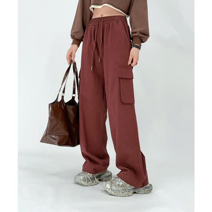 カーゴデザインワイドパンツ | aimoha  | 詳細画像7 