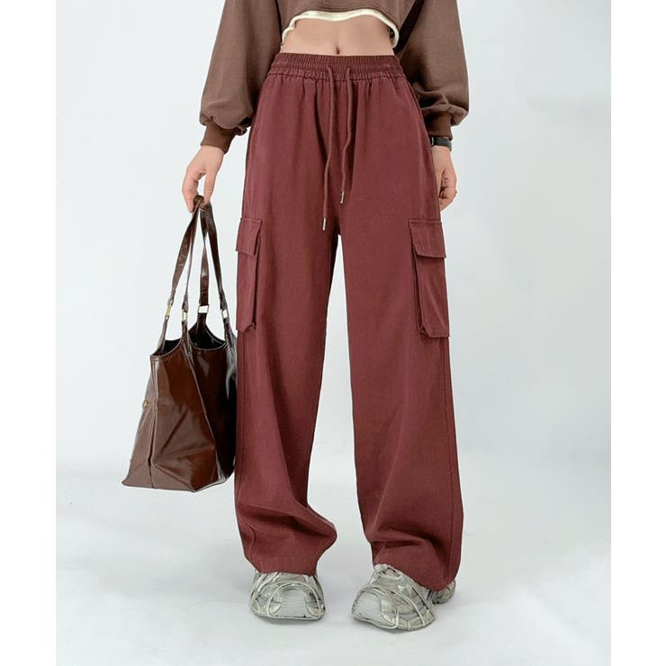 カーゴデザインワイドパンツ | aimoha  | 詳細画像6 