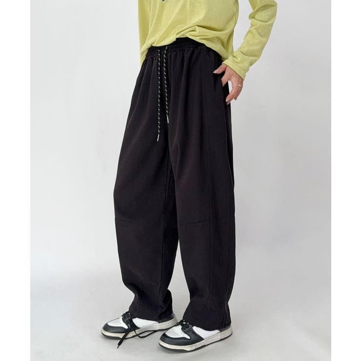 ドローストリングリラックスパンツ | aimoha  | 詳細画像1 