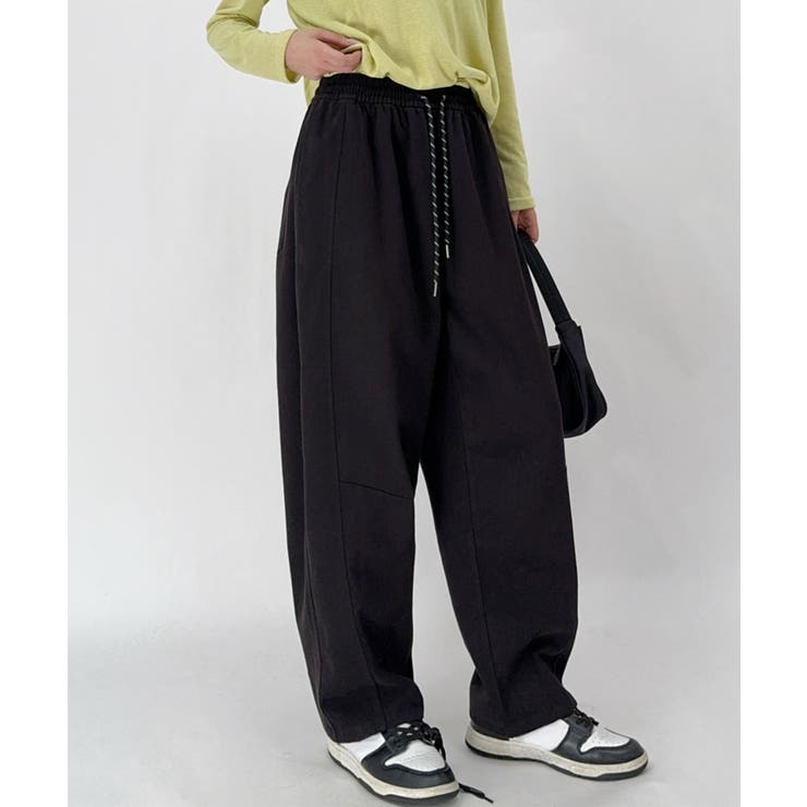 ドローストリングリラックスパンツ | aimoha  | 詳細画像3 