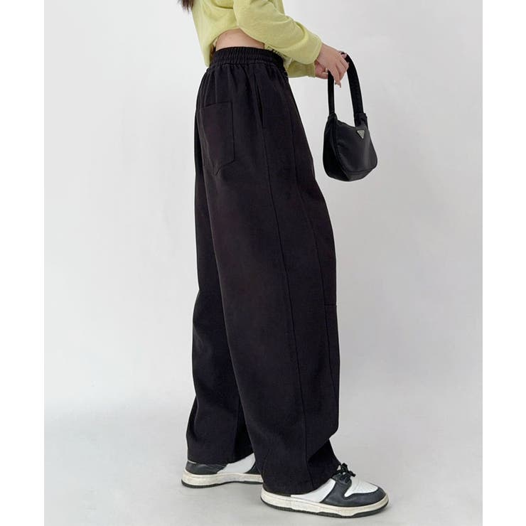 ドローストリングリラックスパンツ | aimoha  | 詳細画像4 