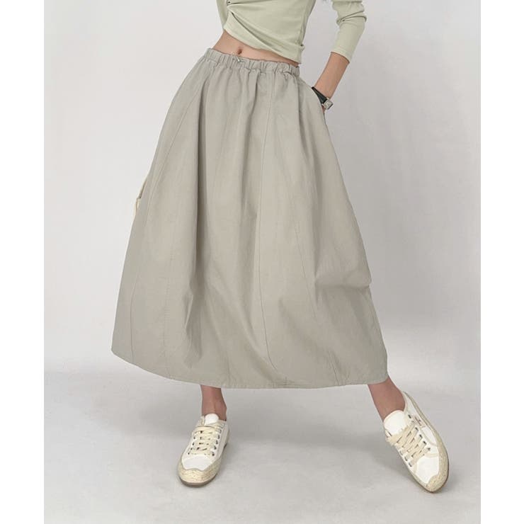 フレアデザインミディスカート | aimoha  | 詳細画像10 