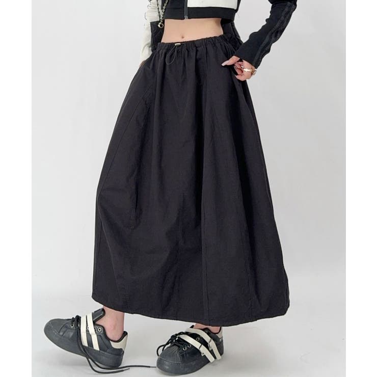 フレアデザインミディスカート | aimoha  | 詳細画像4 