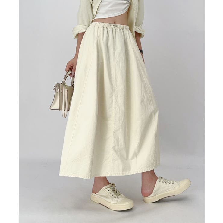 フレアデザインミディスカート | aimoha  | 詳細画像7 