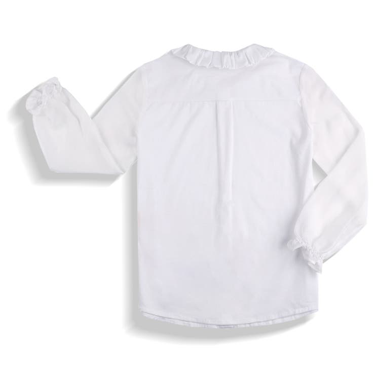 OUTLETショルダーシームシルクブラウス ブラウス シャツ | aimoha kids | 詳細画像6 