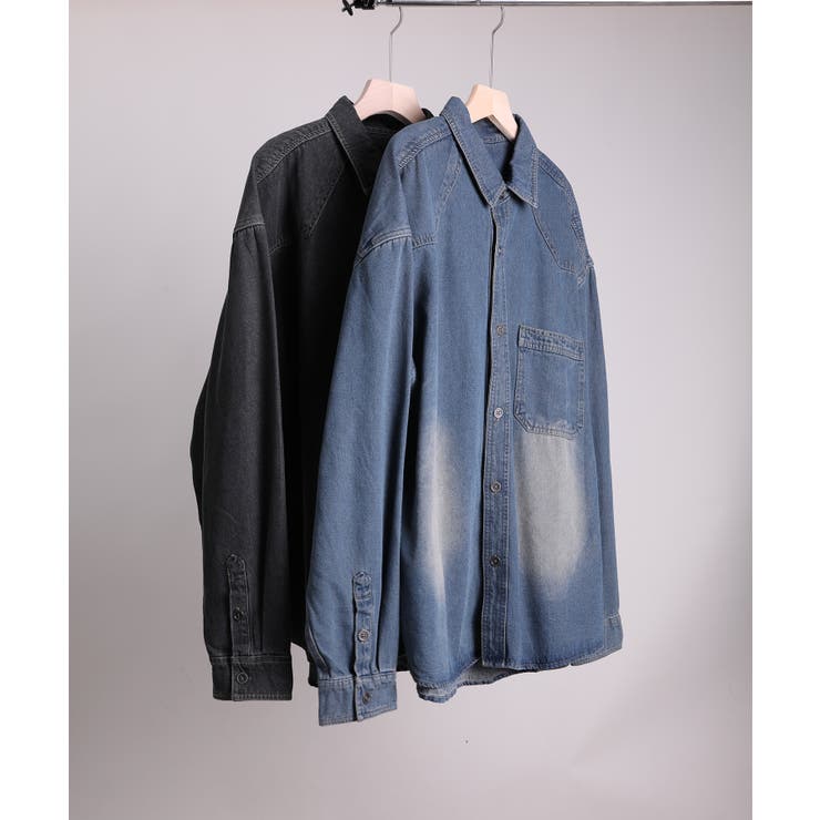 【aimoha neo】 Rustic Denim Shirt | aimoha men | 詳細画像16 