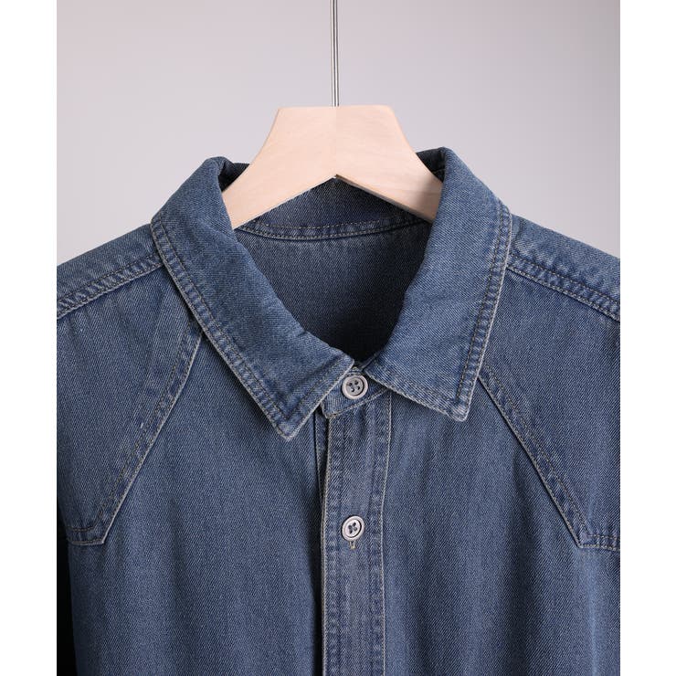 【aimoha neo】 Rustic Denim Shirt | aimoha men | 詳細画像22 