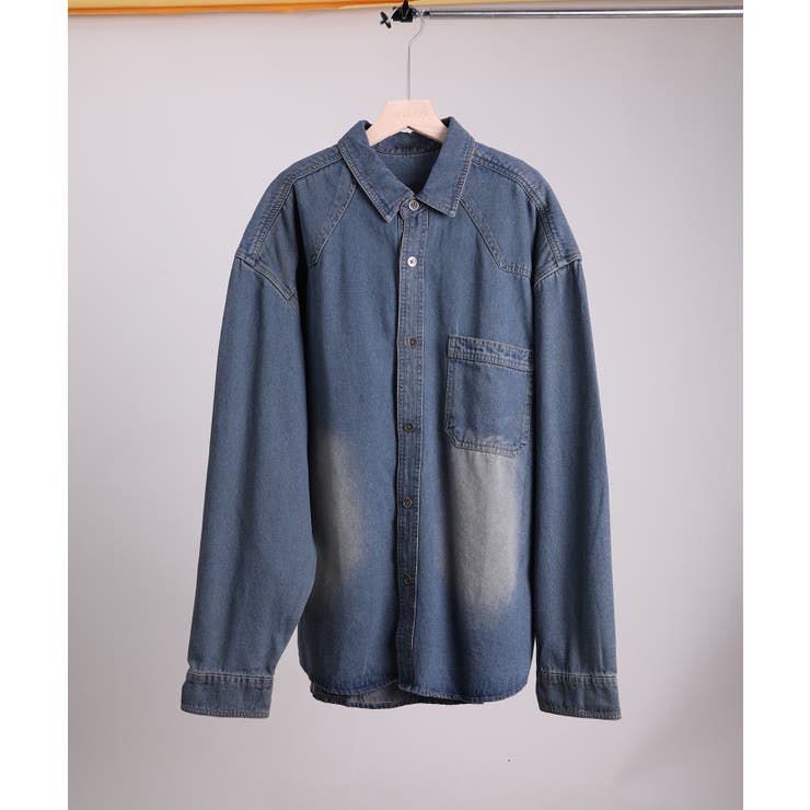 【aimoha neo】 Rustic Denim Shirt | aimoha men | 詳細画像24 