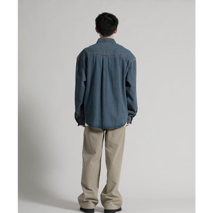 【aimoha neo】 Rustic Denim Shirt | aimoha men | 詳細画像3 