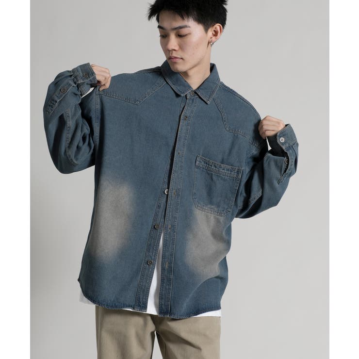 【aimoha neo】 Rustic Denim Shirt | aimoha men | 詳細画像2 