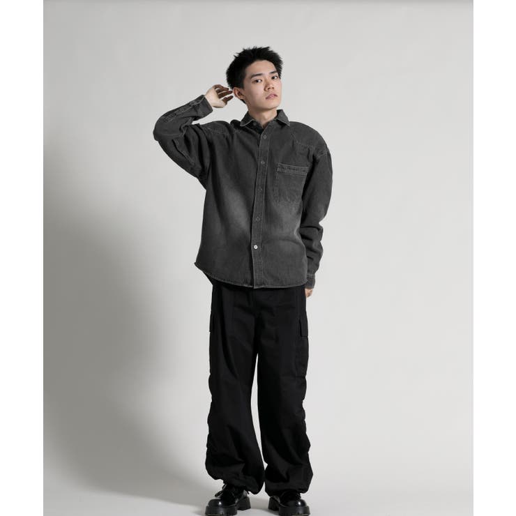 【aimoha neo】 Rustic Denim Shirt | aimoha men | 詳細画像9 