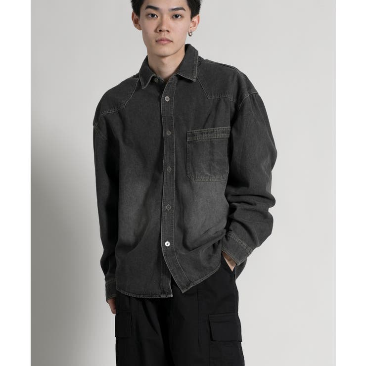 【aimoha neo】 Rustic Denim Shirt | aimoha men | 詳細画像13 