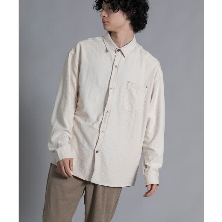 aimoha men Textured Chic Shirt シャツ | aimoha men | 詳細画像1 