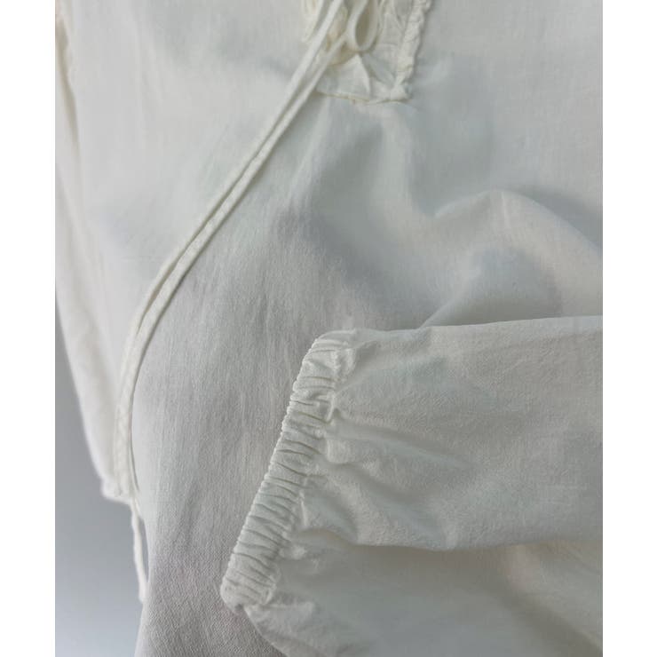 ハーフプラケットリボンシャツ | aimoha  | 詳細画像6