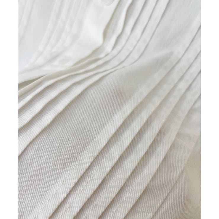 ピンタックデザインボリュームスリーブシャツ | aimoha  | 詳細画像5 