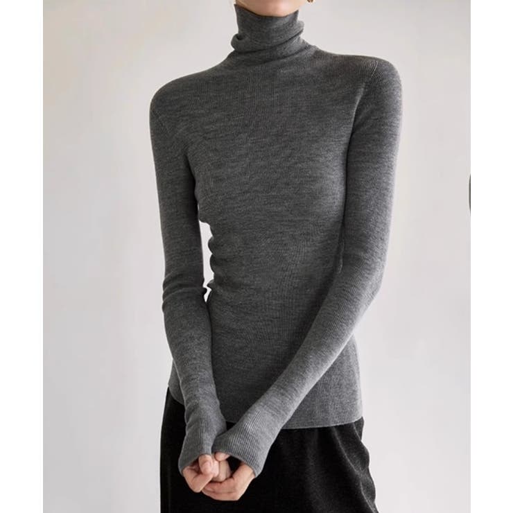 【Banico】シームレスタートルネックニット【AW】 | aimoha  | 詳細画像8 