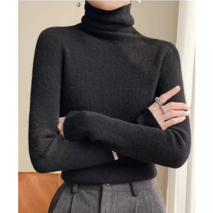 【Banico】シームレスタートルネックニット【AW】 | aimoha  | 詳細画像9 