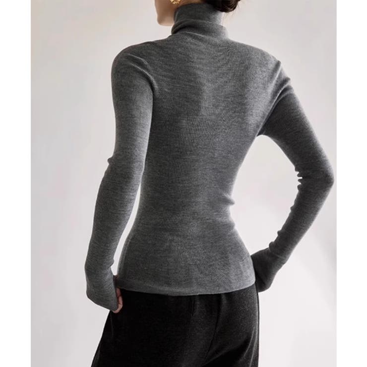 【Banico】シームレスタートルネックニット【AW】 | aimoha  | 詳細画像10 