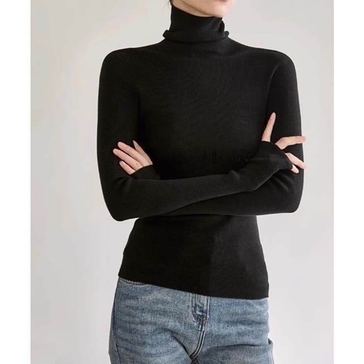 Octoberさま専用　ommo ハイネックニット　今期　タートルニット 楽天市場】タートルネック セーター ニット 長袖 ふわふわ