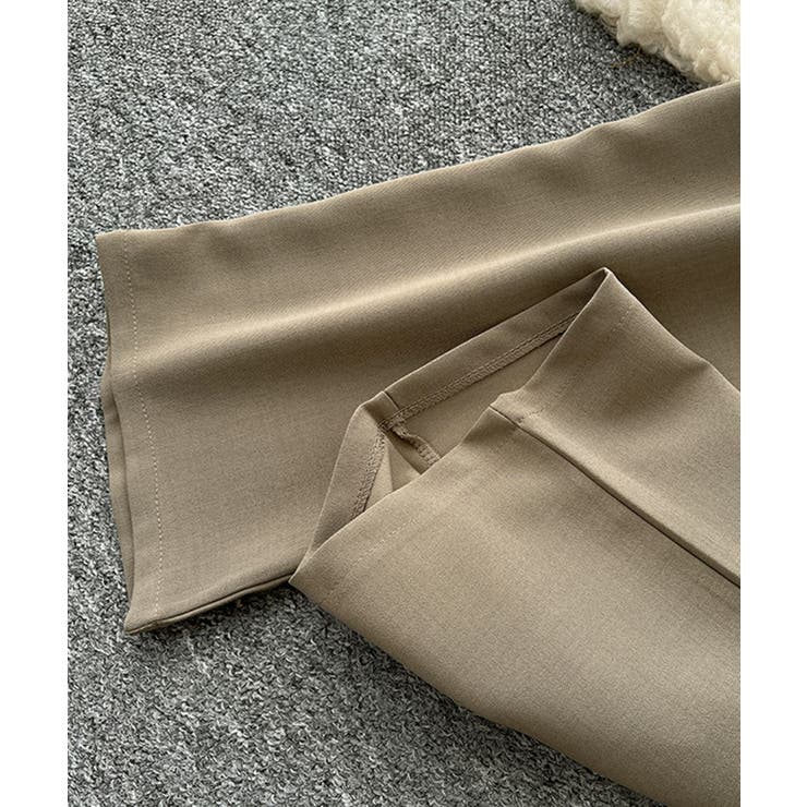 aimoha リボンタイベルトロングジレ＋ワイドパンツセットアップ | aimoha  | 詳細画像13 