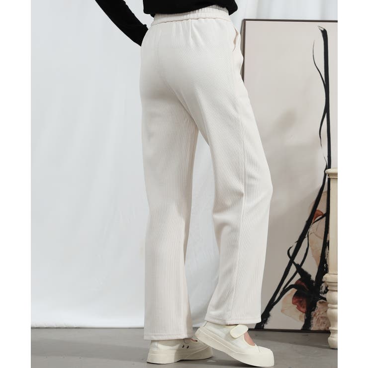 【Aimoha】ドローストリングストレートパンツ【AW】 | aimoha  | 詳細画像3 