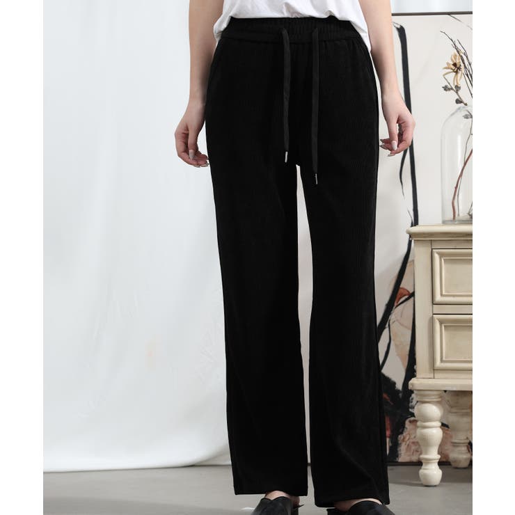 【Aimoha】ドローストリングストレートパンツ【AW】 | aimoha  | 詳細画像10 