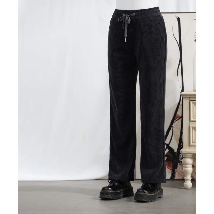 【Aimoha】ドローストリングストレートパンツ【AW】 | aimoha  | 詳細画像12 