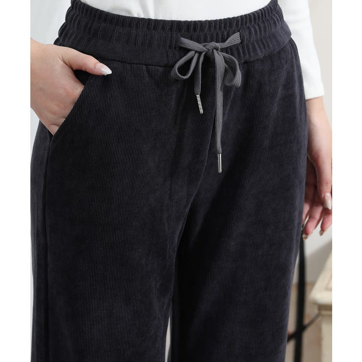 【Aimoha】ドローストリングストレートパンツ【AW】 | aimoha  | 詳細画像13 