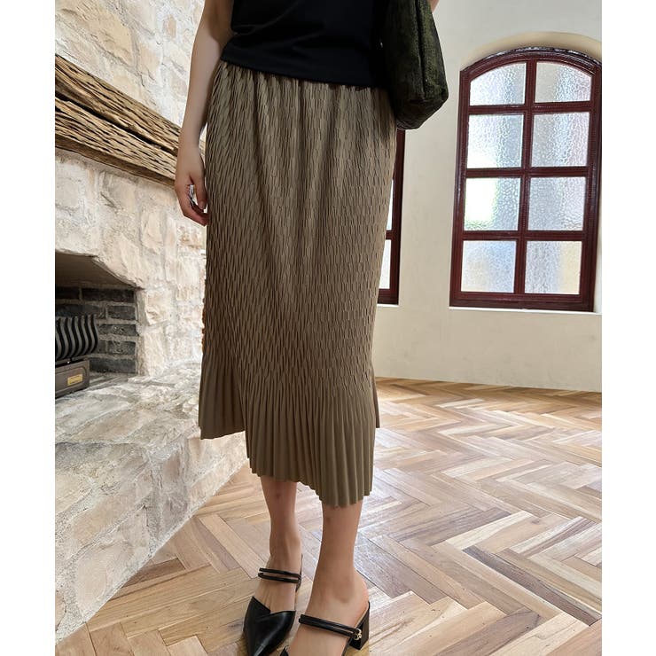 ウエストゴムスカート | aimoha  | 詳細画像18 